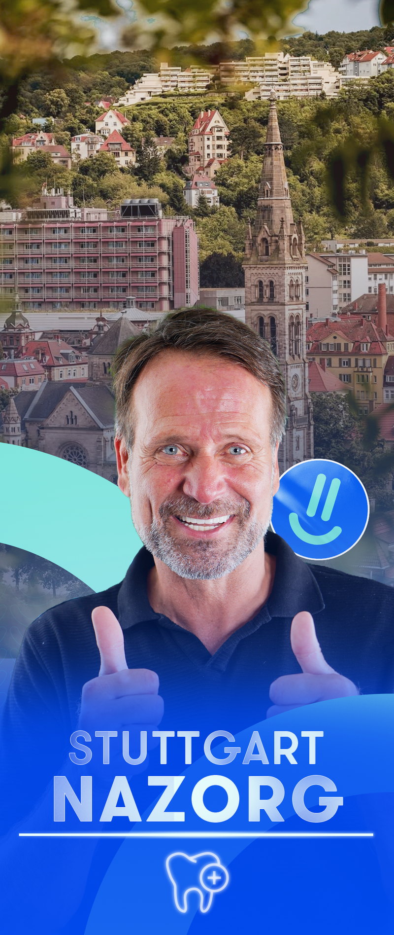 Ballıpınar Stuttgart nazorg — patiënt voor het stadsbeeld van Stuttgart